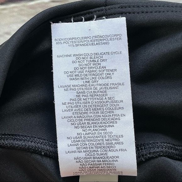 Adidas Black white stripes sport capris for Women Dri fit climalite size M - Picture 8 of 12